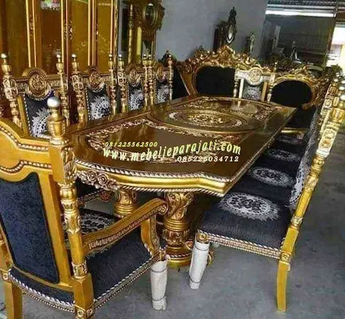 meja makan mebel jepara | kursi jati klasik minimalis modern new kursi jepara